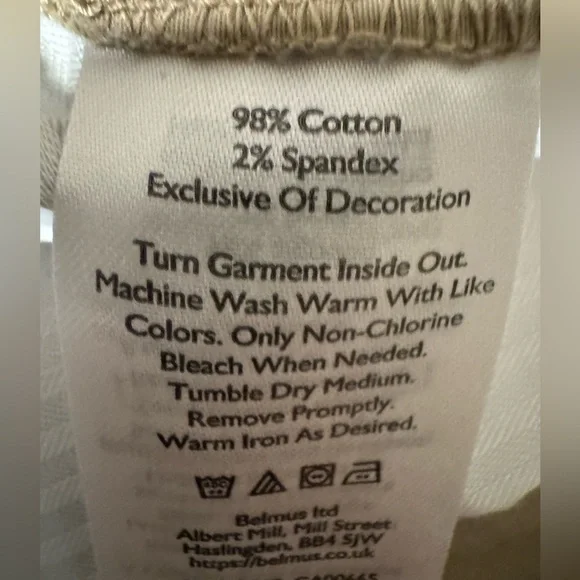 Eddie Bauer Khaki Chino Pant - Size 14 - Picture 8 of 9